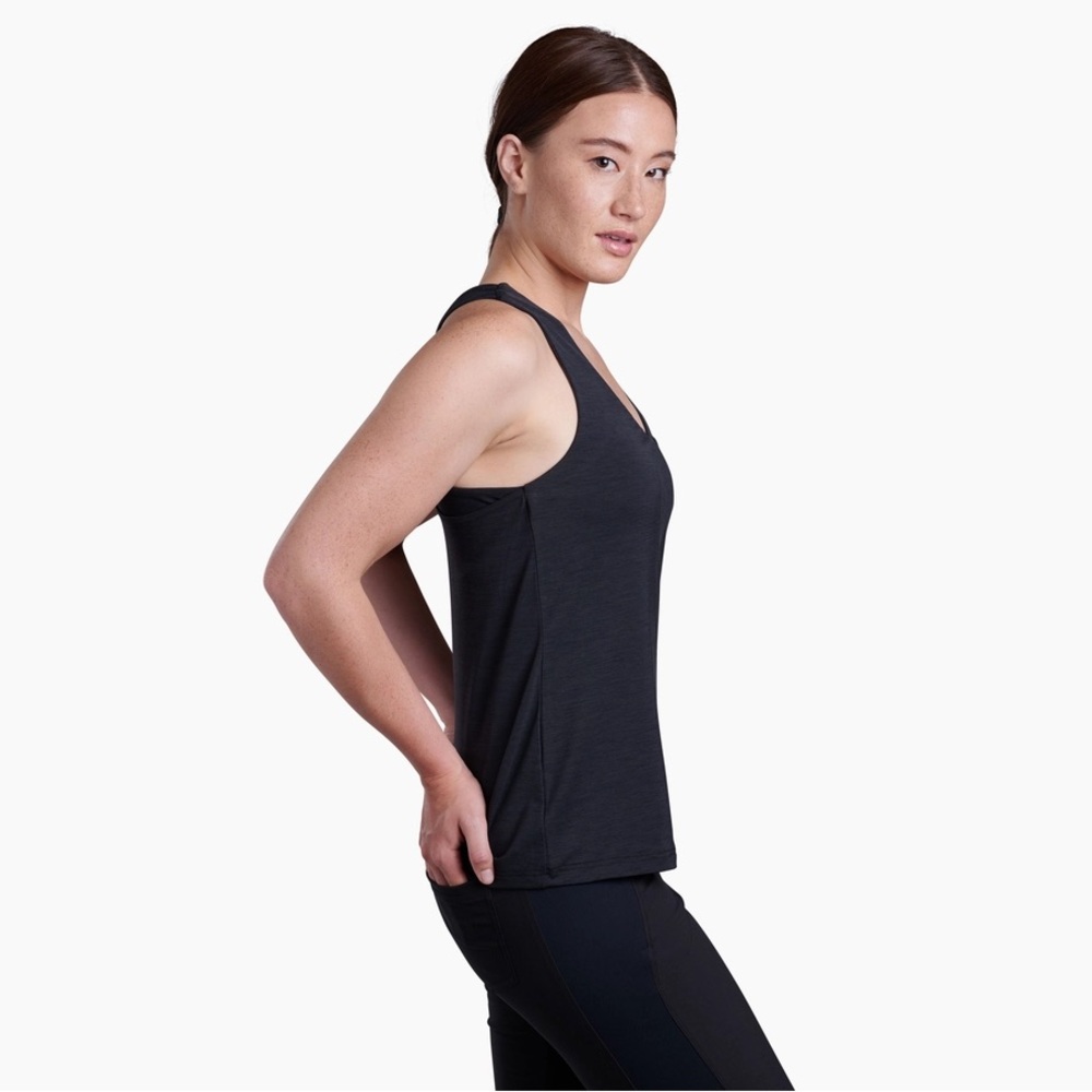 Kuhl Black Inspira Tank~ with built in bra~ size Medium ~ Like New